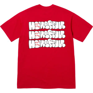 Supreme Homerun Tee Red