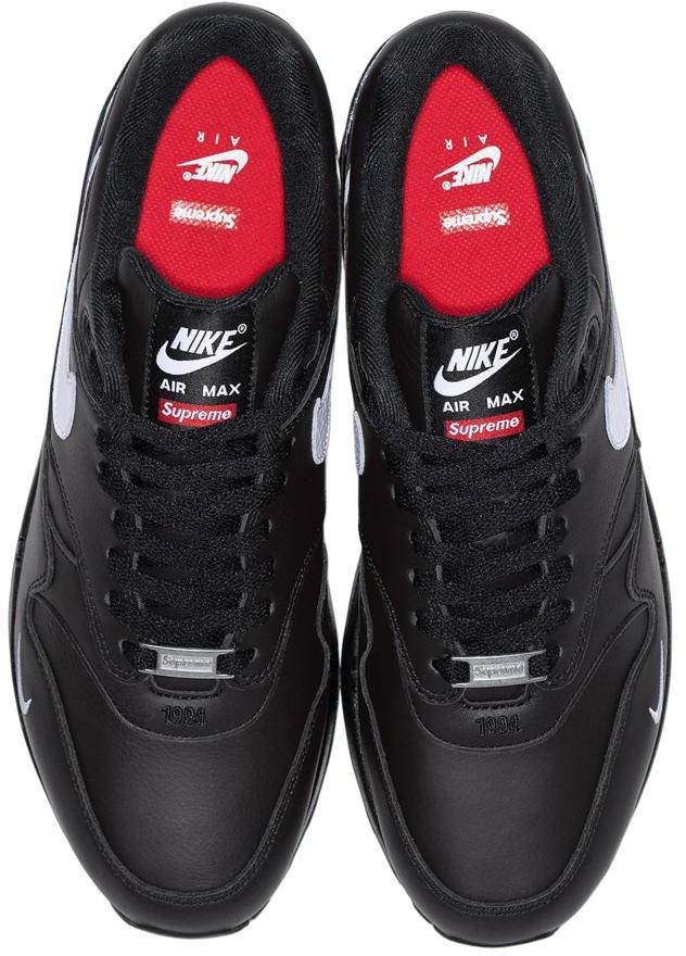 Supreme® Nike® Air Max 1 Black