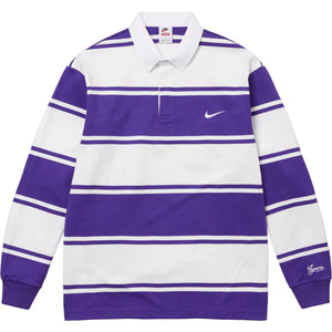 Supreme® Nike® Stripe Rugby Purple