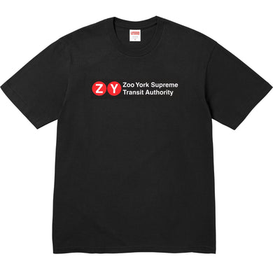 Supreme Zoo York Transit Tee Black