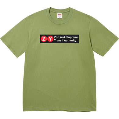 Supreme Zoo York Transit Tee Olive