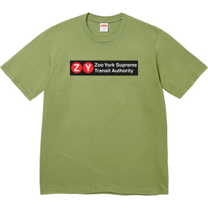 Supreme Zoo York Transit Tee Olive
