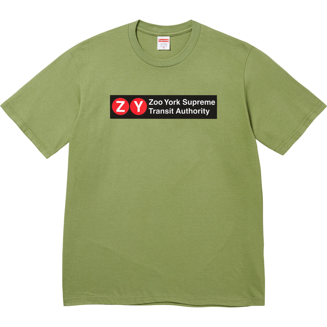 Supreme Zoo York Transit Tee Olive