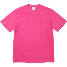 Supreme Tape Tee Fuchsia