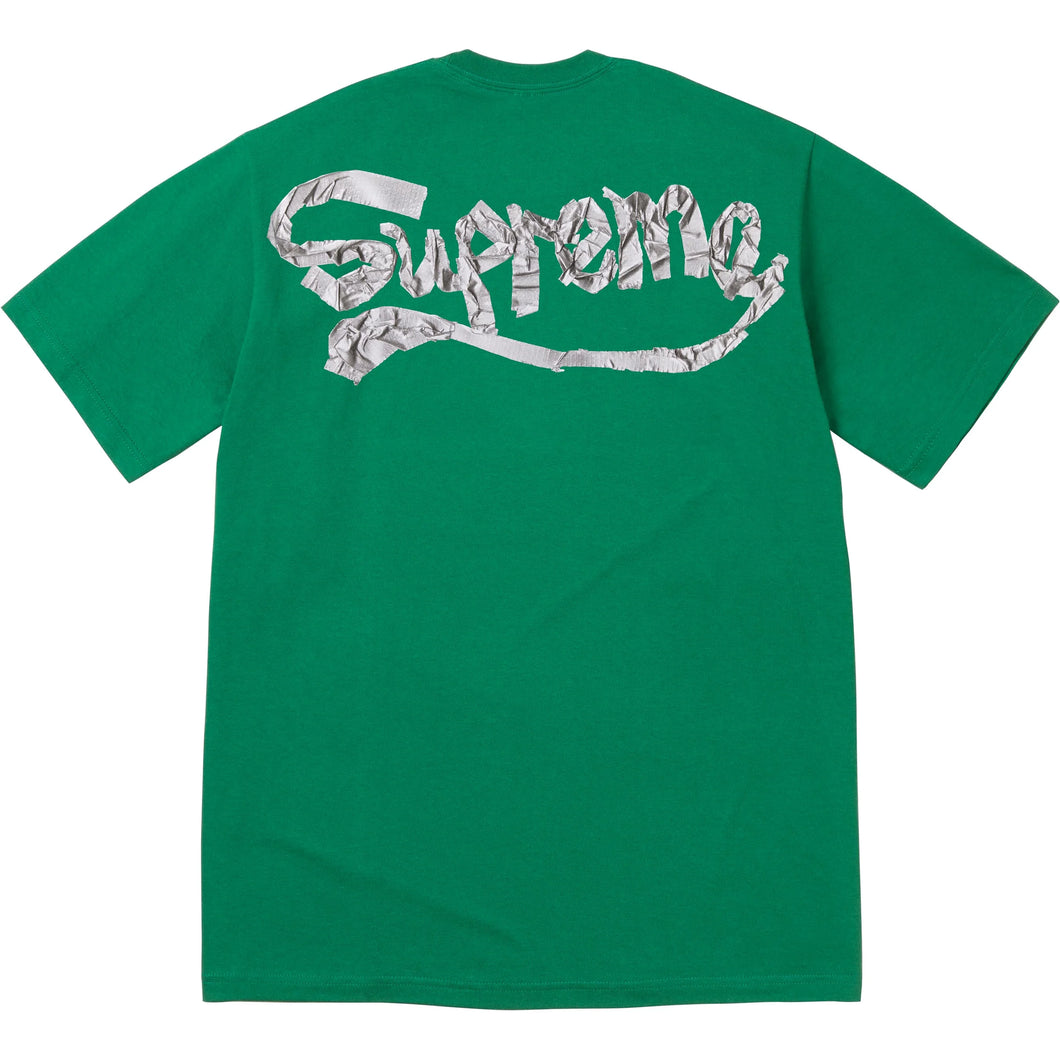 Supreme Tape Tee Pine