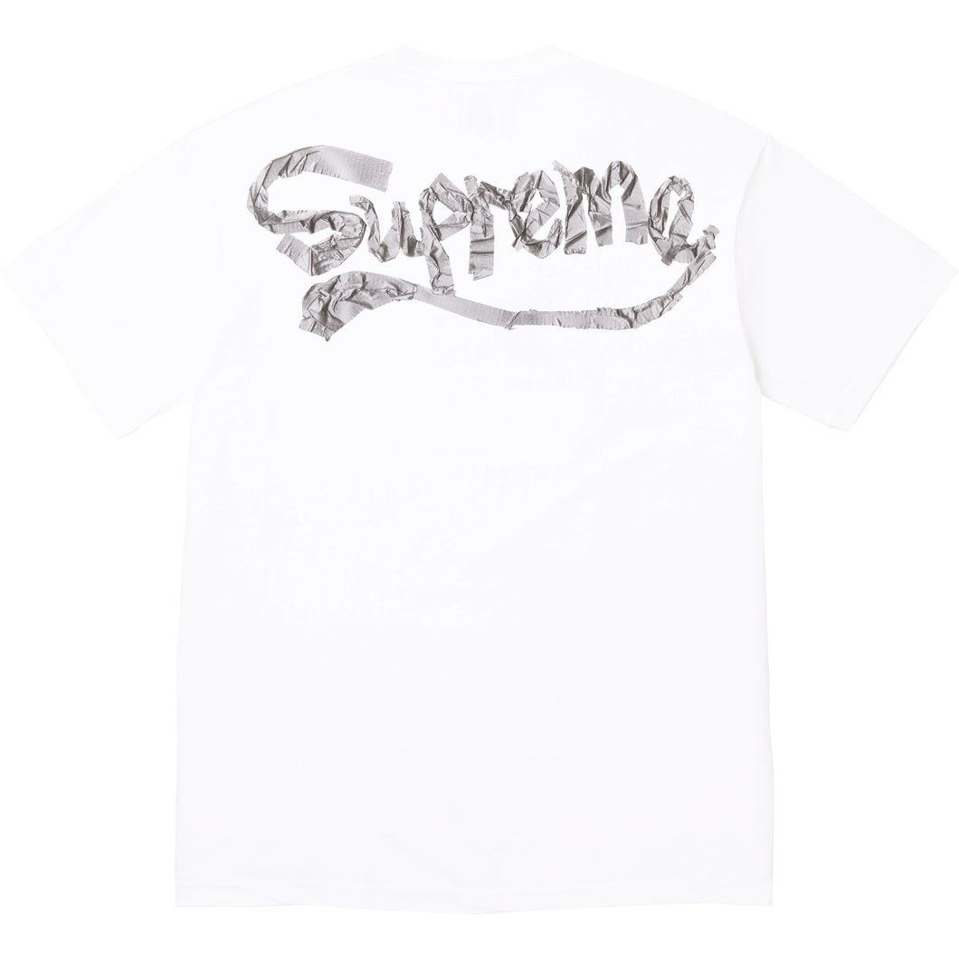 Supreme Tape Tee White