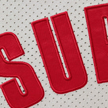 Supreme Ultrasuede Mesh Baseball Jersey Grey