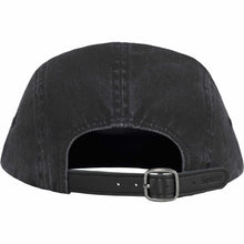 Supreme SS25 Washed Chino Twill Camp Cap Black