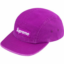 Supreme SS25 Washed Chino Twill Camp Cap Bright Purple