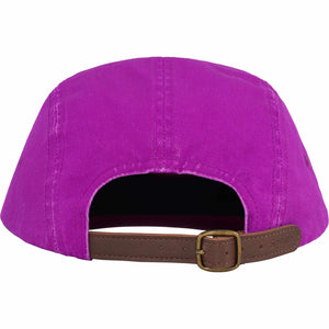 Supreme SS25 Washed Chino Twill Camp Cap Bright Purple