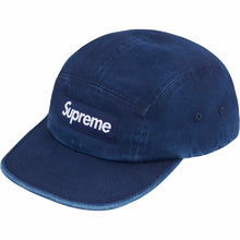 Supreme SS25 Washed Chino Twill Camp Cap Indigo