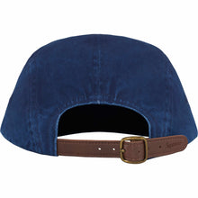 Supreme SS25 Washed Chino Twill Camp Cap Indigo