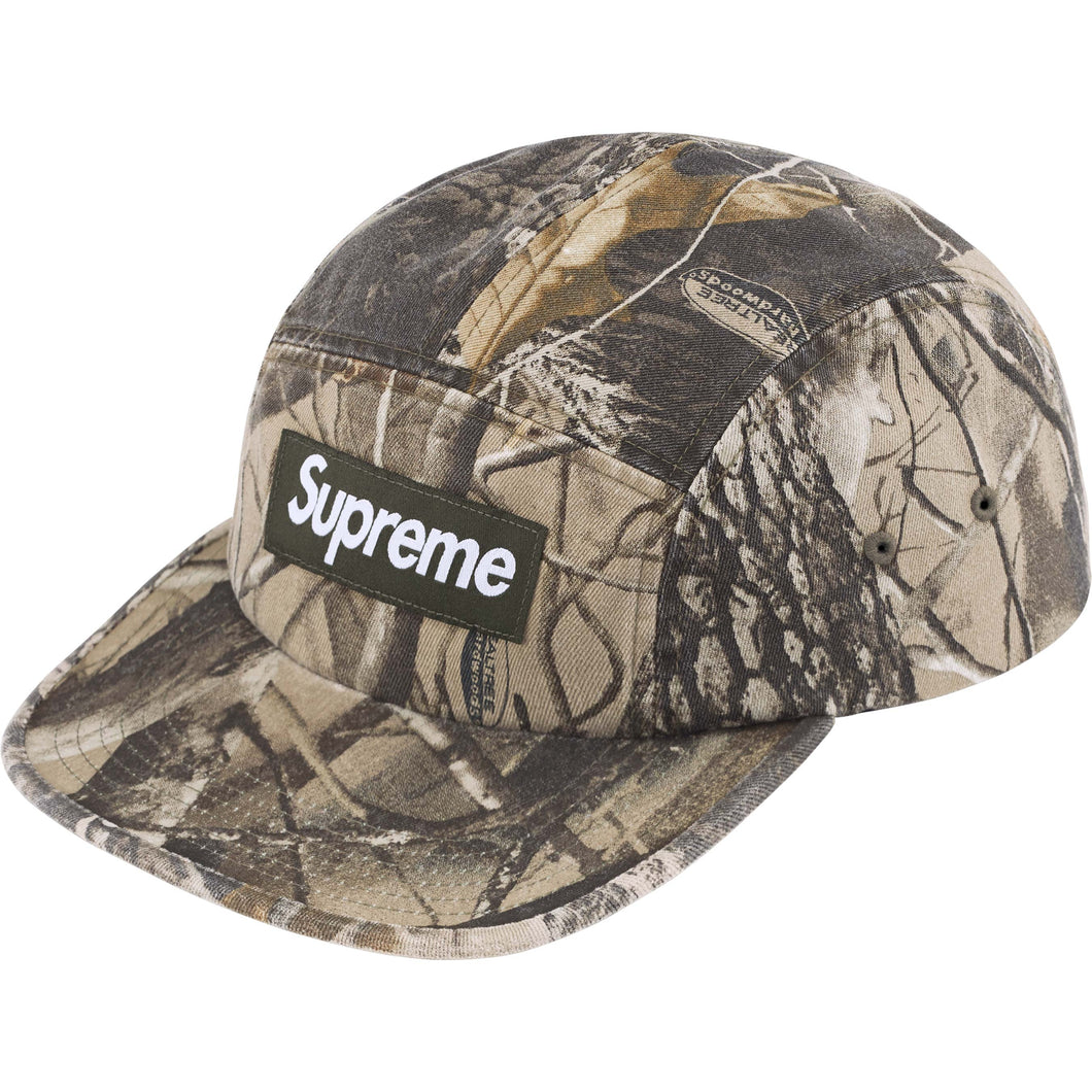 Supreme SS25 Washed Chino Twill Camp Cap Realtree® Hardwoods Camo