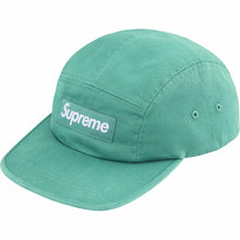 Supreme SS25 Washed Chino Twill Camp Cap Sage