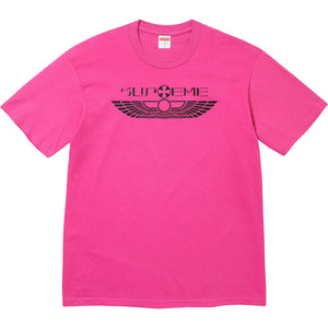 Supreme Wings Tee Fuchsia