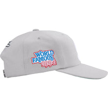 Supreme World Famous S Logo 6 Panel Grey