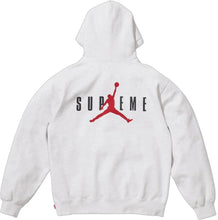 Supreme® Jordan® Hooded Sweatshirt Ash Grey