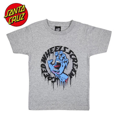 Santa Cruz Japan Kids Hand Tee Grey