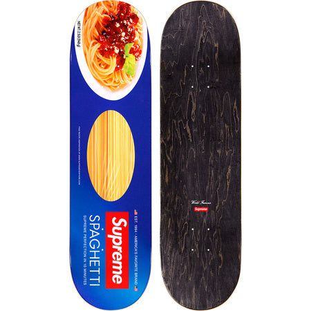 Supreme Spaghetti Skateboard Blue