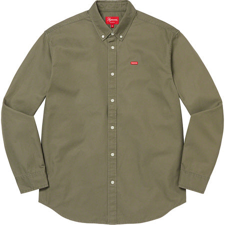 Supreme Small Box Shirt Olive FW22