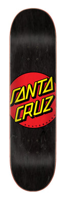 Santa Cruz Classic Dot Skate Deck Black