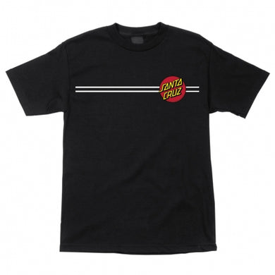 Santa Cruz Dot Regular Tee Black