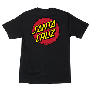 Santa Cruz Kids Classic Dot Tee Black