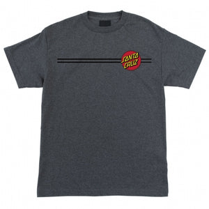 Santa Cruz Dot Regular Tee Grey