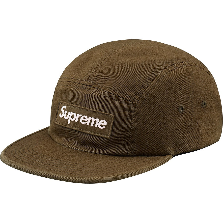 Supreme Washed Chino Twill Camp Cap (FW18)