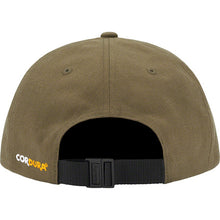 Supreme Brushed Cordura Small Box 6-Panel Olive