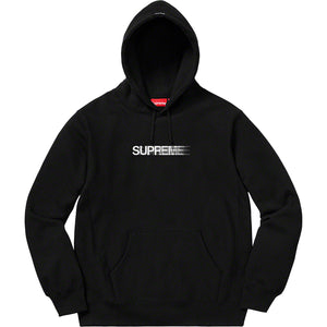 Supreme Motion Logo Hooded Sweatshirt Black