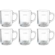Supreme/Duralex Glass Mugs (Set of 6) Clear