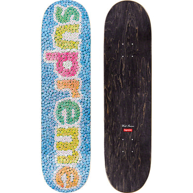 Supreme Candy Hearts Skateboard Blue