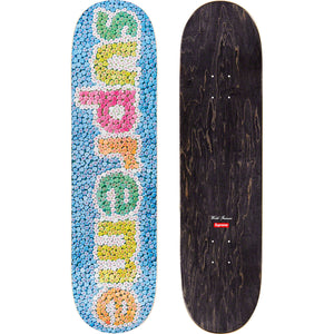 Supreme Candy Hearts Skateboard Blue