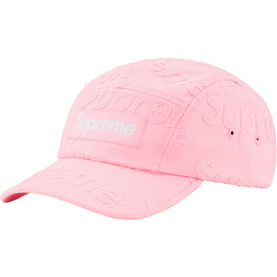 Supreme Lasered Twill Camp Cap Pink