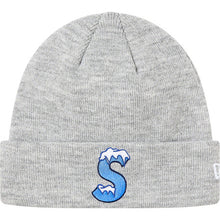 Supreme New Era S Logo Beanie Grey