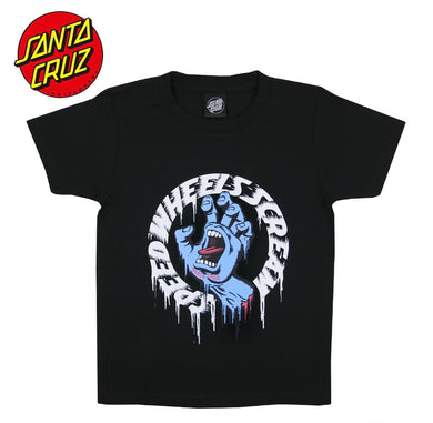 Santa Cruz Japan Kids Hand Tee Black