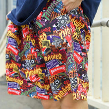 Thrasher Japan Sticker Allover Shorts