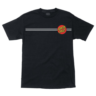 Santa Cruz Classic Dot Tee Black