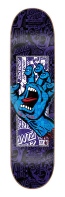 Santa Cruz Flier Collage Hand 7 Ply Birch Skate Deck