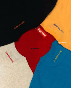 Supreme FTW Tee Navy
