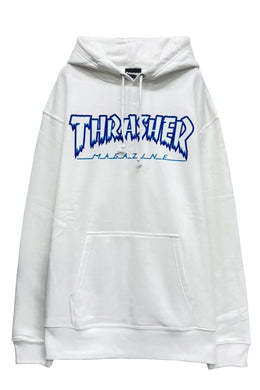 Thrasher Japan Ice Logo Hooded Sweatershirt White