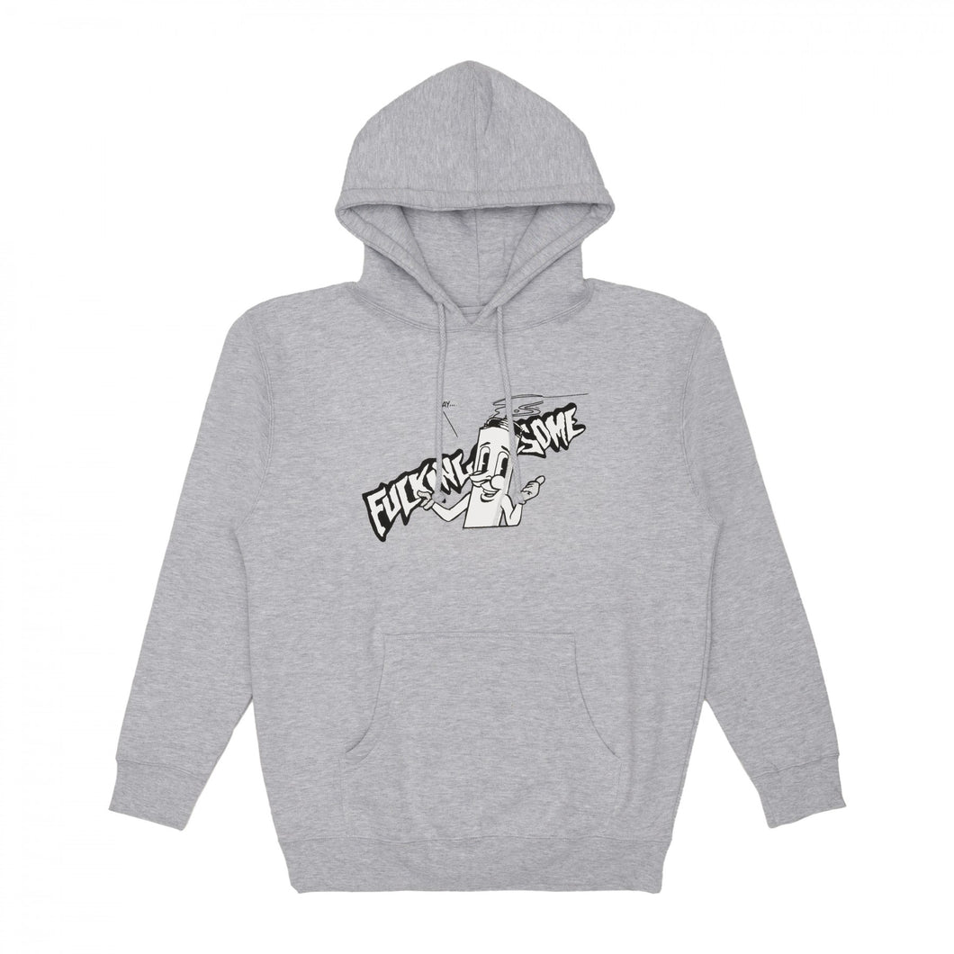 Fucking Awesome Cig Man Hoody Heather Grey