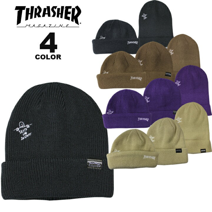 Thrasher Japan Gonz Sad 3Way Beanie