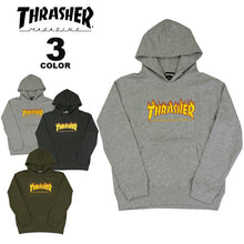 Thrasher Japan Flame Logo Hooded Sweatshirt