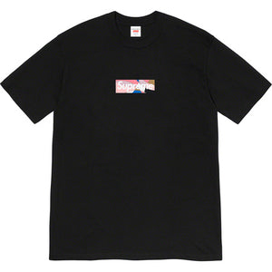 Supreme Emilio Pucci Box Logo Tee Black/Pink