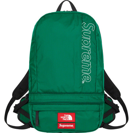 Supreme The North Face Trekking Convertible Backpack + Waist Bag Green