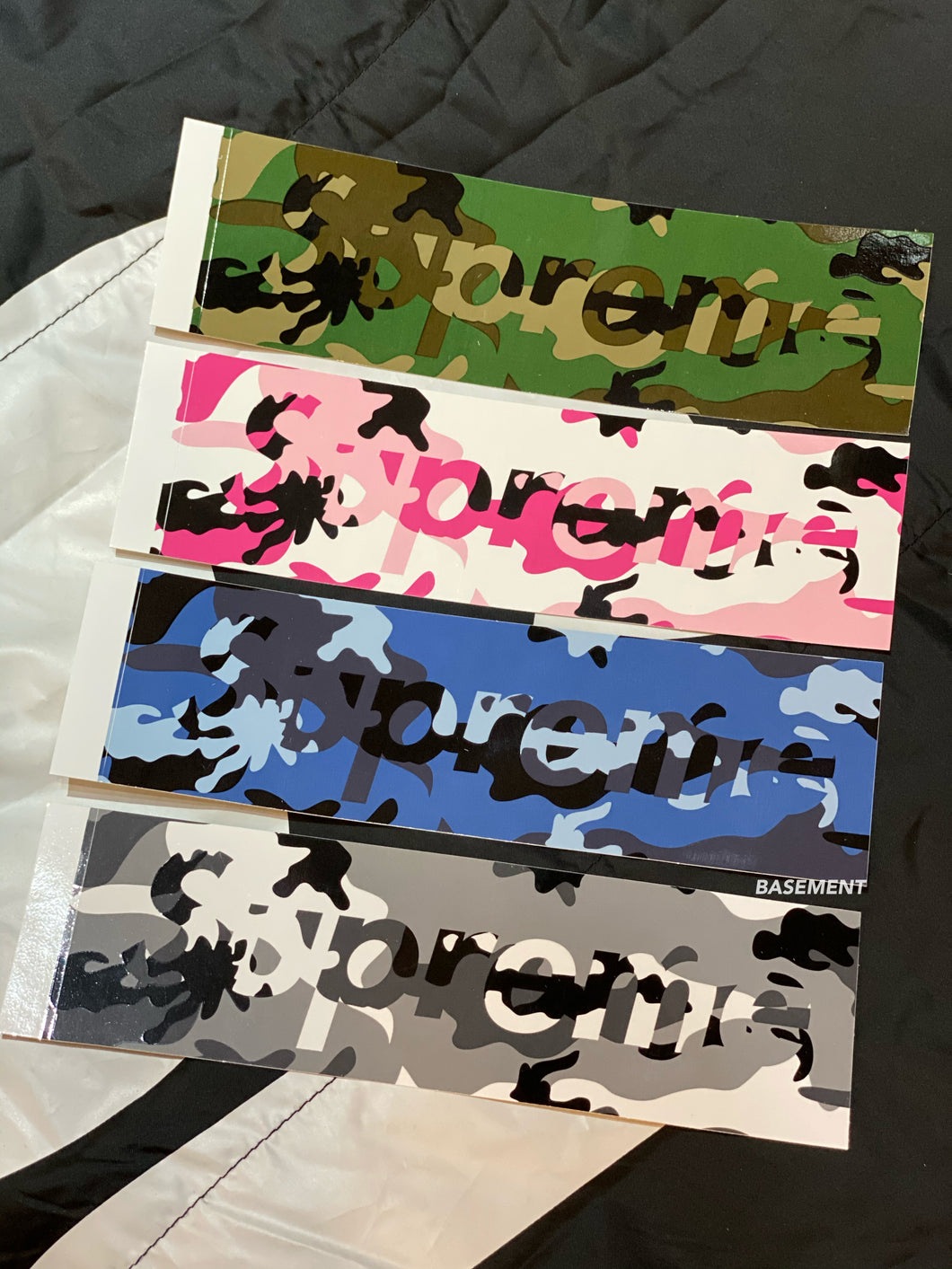 Supreme Camo Box Logo Sticker