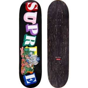 Supreme Elephant Skateboard Black