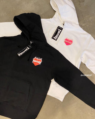 Thrasher Japan Burning Heart Hooded Sweatshirt